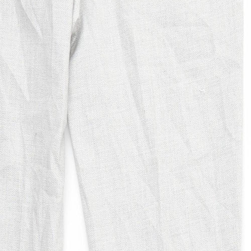 H&M Womens Grey   Trousers  Size 8 L30 in