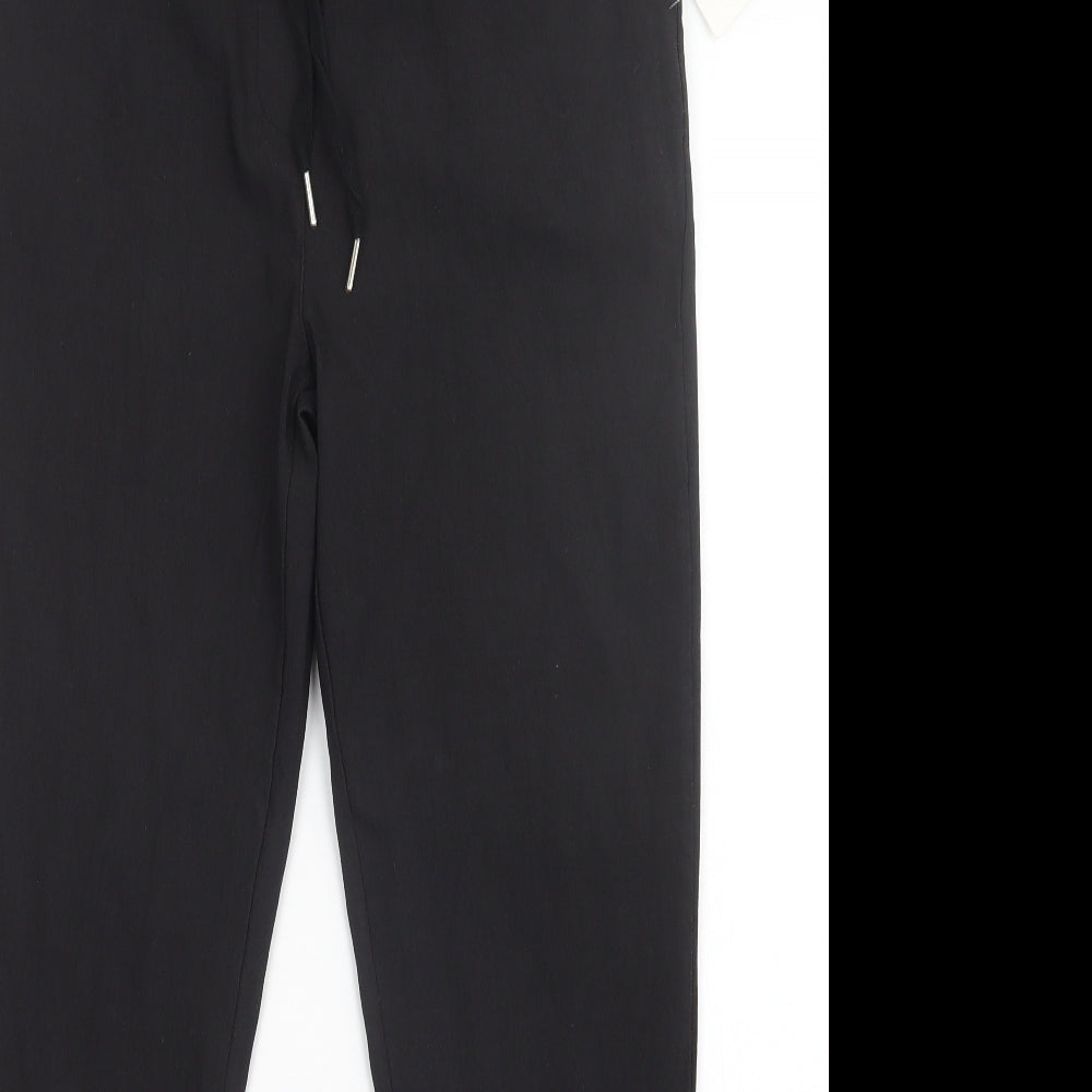 Moda Womens Black   Trousers  Size XL L29 in