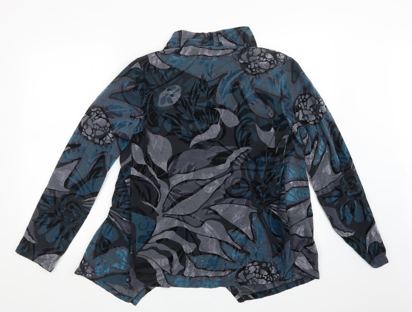 George Womens Multicoloured Floral  Cardigan Jumper Size 16