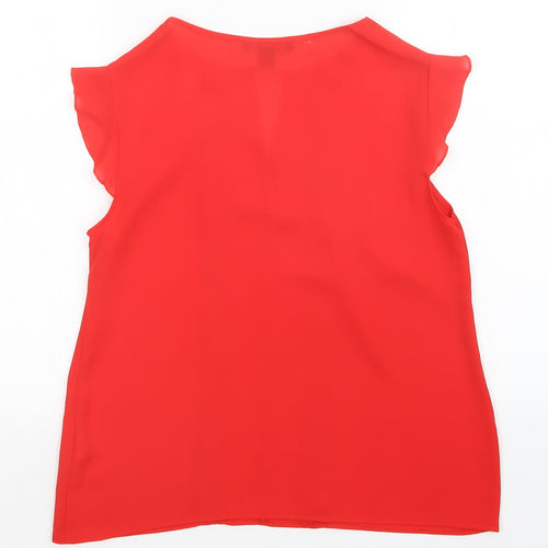 Atmosphere Womens Red   Basic Blouse Size 10