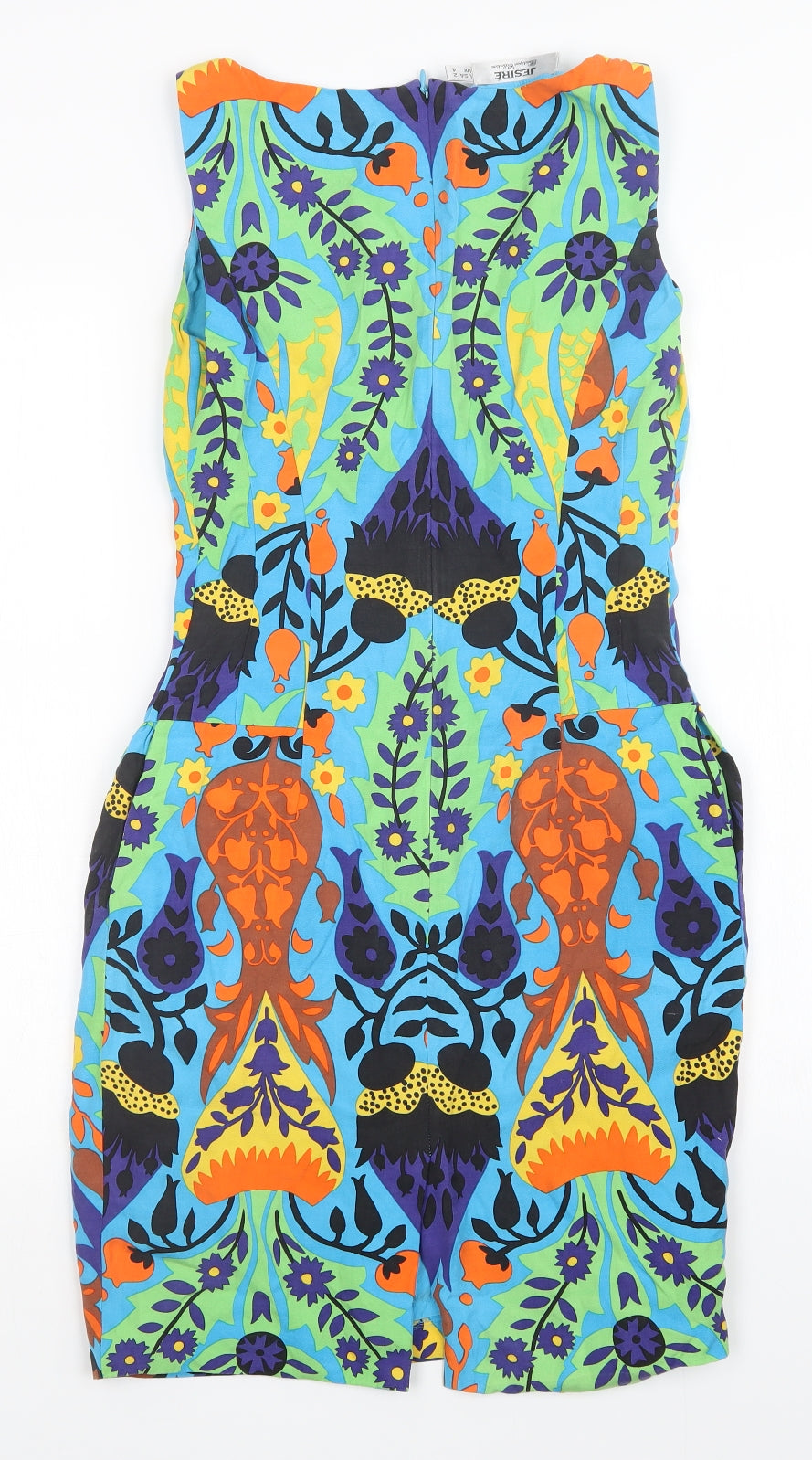 Jesire Womens Multicoloured Floral  Sheath  Size 4