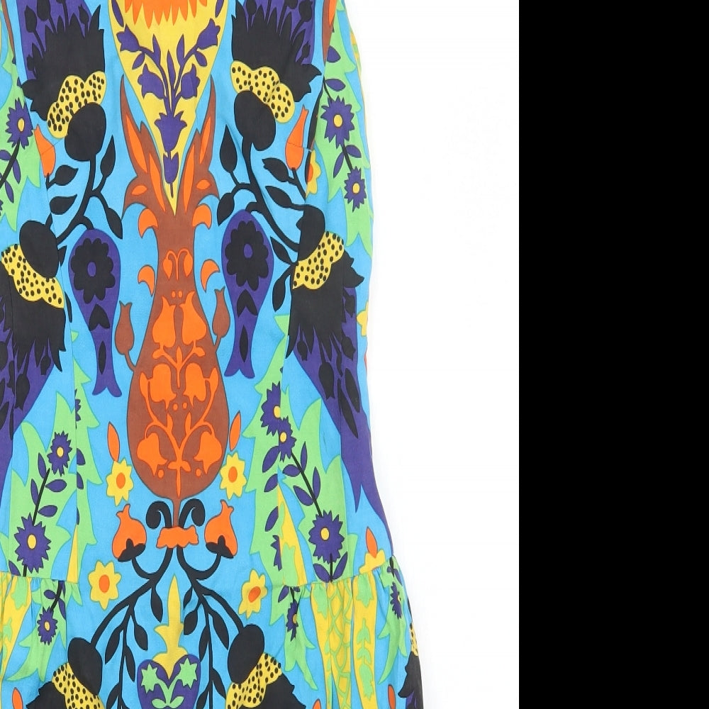 Jesire Womens Multicoloured Floral  Sheath  Size 4