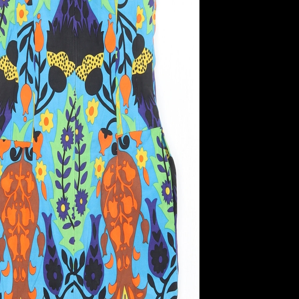 Jesire Womens Multicoloured Floral  Sheath  Size 4