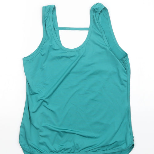 Preworn Womens Green   Basic Tank Size M