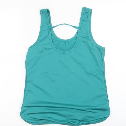 Preworn Womens Green   Basic Tank Size M