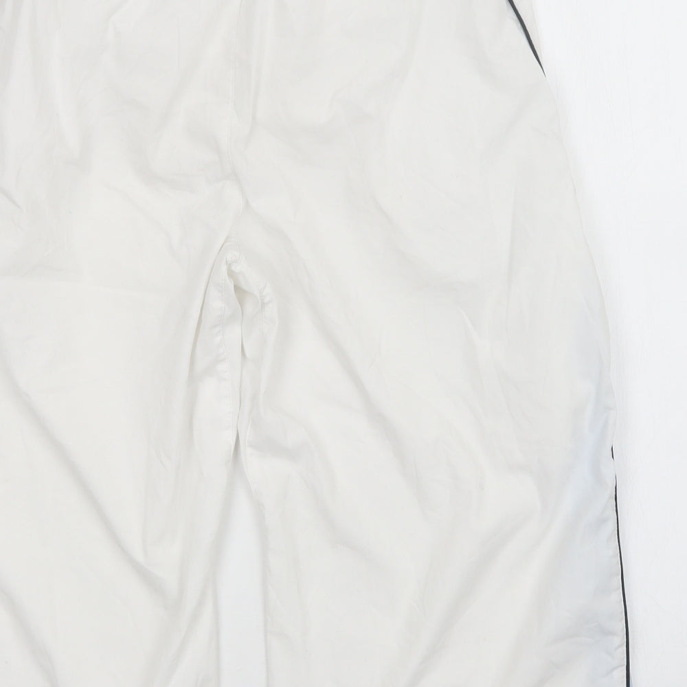 Nike Mens White   Sweat Shorts Size L