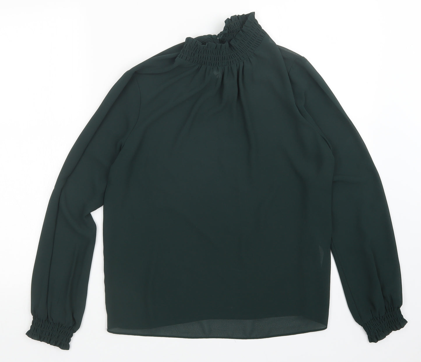 New Look Womens Green   Basic Blouse Size 8