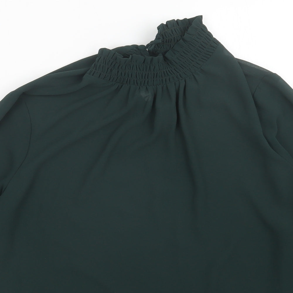 New Look Womens Green   Basic Blouse Size 8