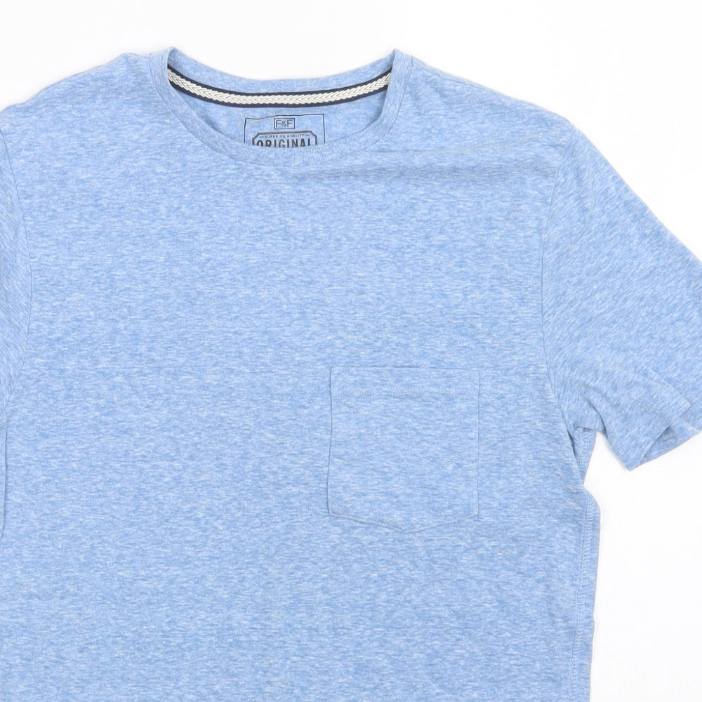 F&F Mens Blue    T-Shirt Size XS