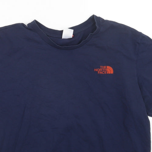 The North Face Mens Blue    T-Shirt Size L