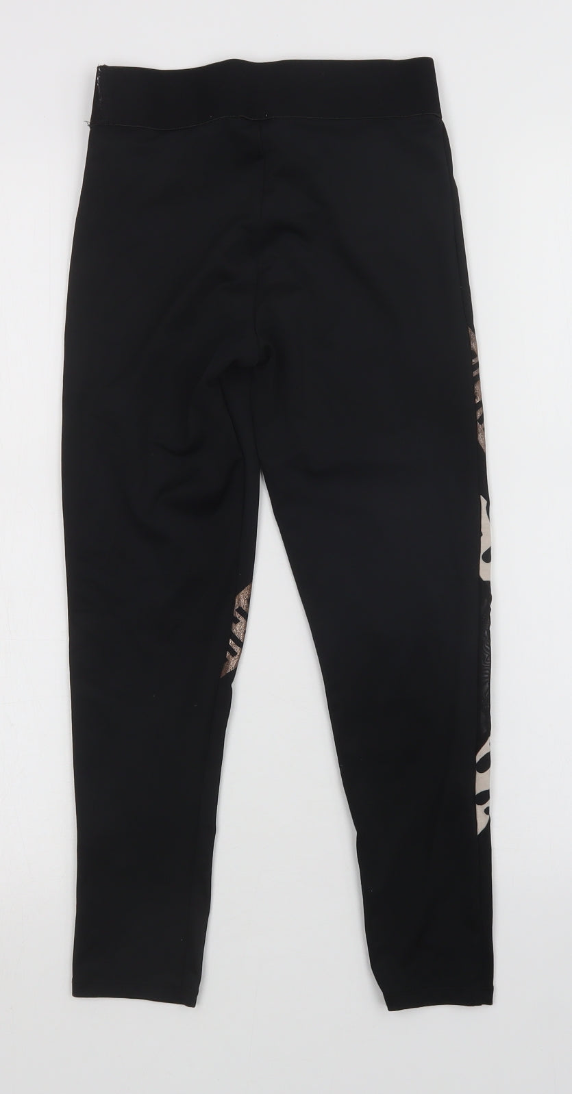 George Girls Black   Jogger Trousers Size 10-11 Years