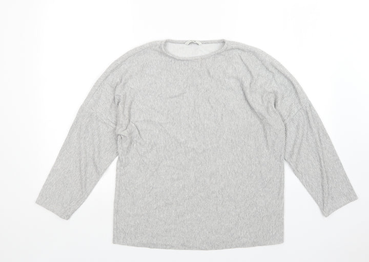 George Womens Grey   Pullover Sweatshirt Size 12