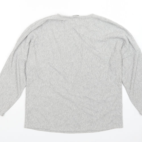 George Womens Grey   Pullover Sweatshirt Size 12