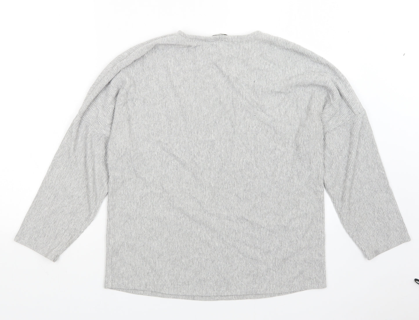 George Womens Grey   Pullover Sweatshirt Size 12