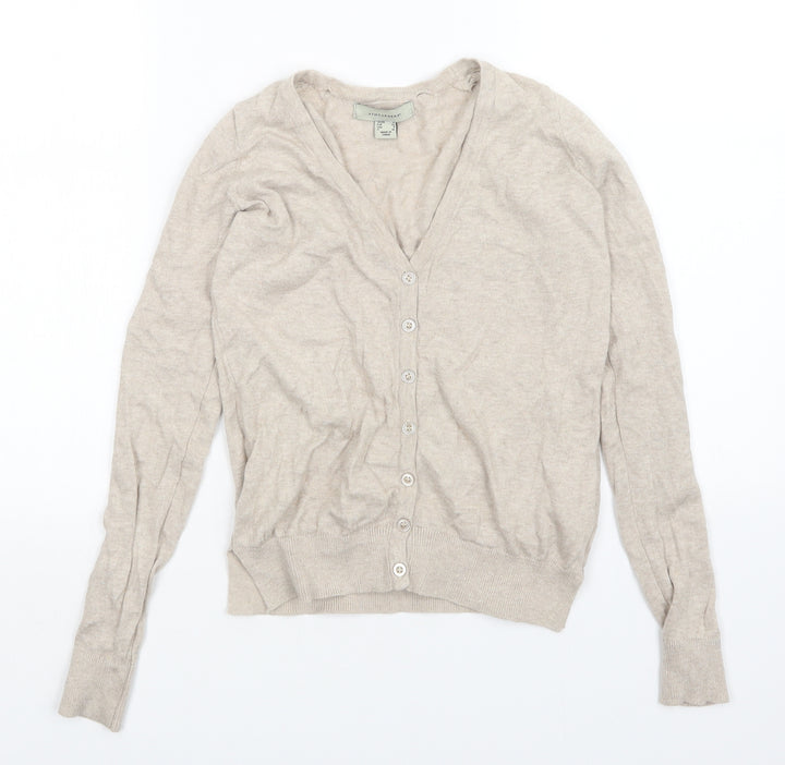 Atmosphere Womens Beige   Cardigan Jumper Size 4