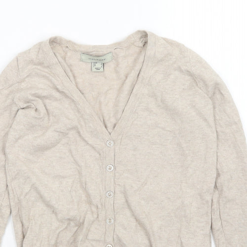 Atmosphere Womens Beige   Cardigan Jumper Size 4