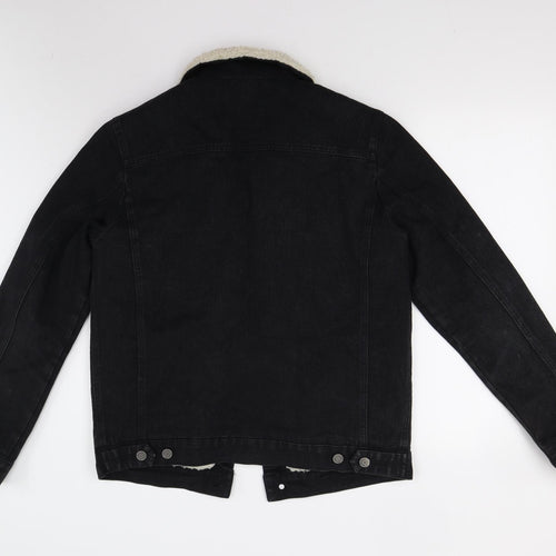 Blakely Mens Black  Denim Jacket  Size M