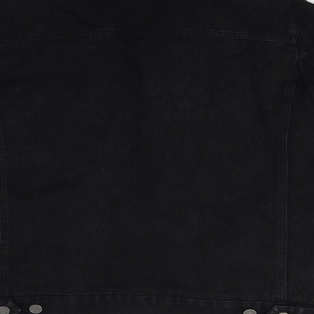 Blakely Mens Black  Denim Jacket  Size M