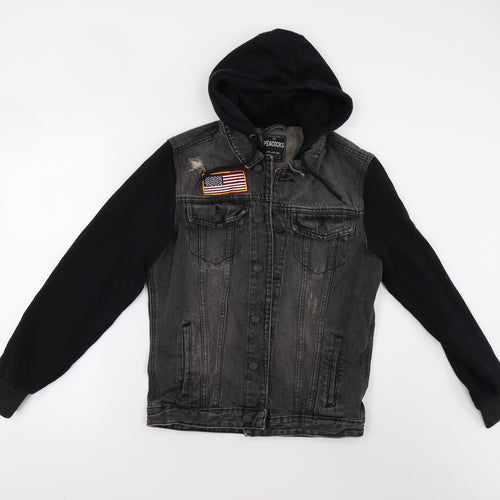 Peacocks Mens Black   Jacket  Size S