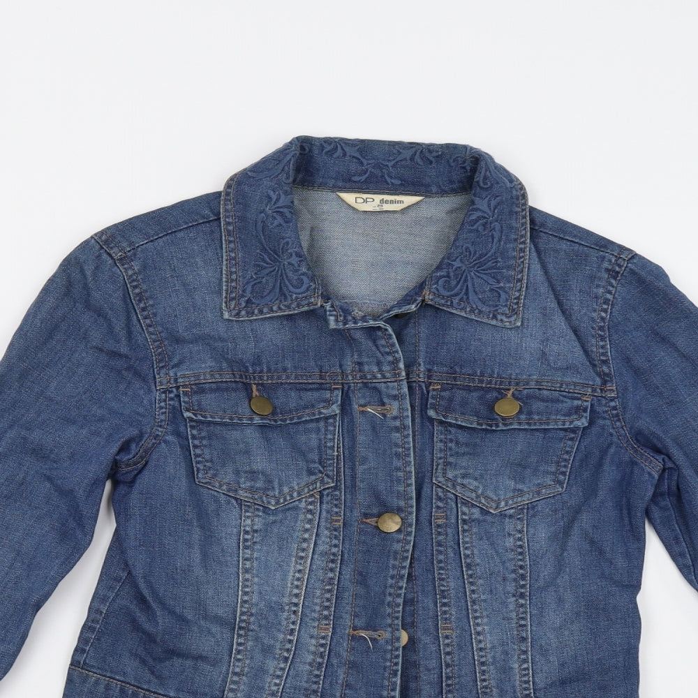 Dorothy Perkins Womens Blue  Denim Jacket  Size 8