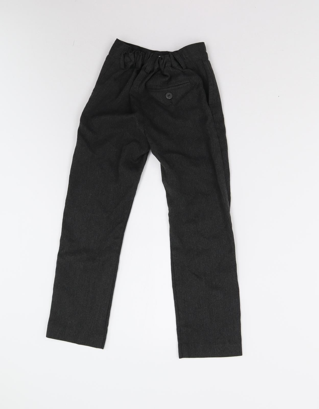 M&Co School Boys Grey   Dress Pants Trousers Size 6-7 Years