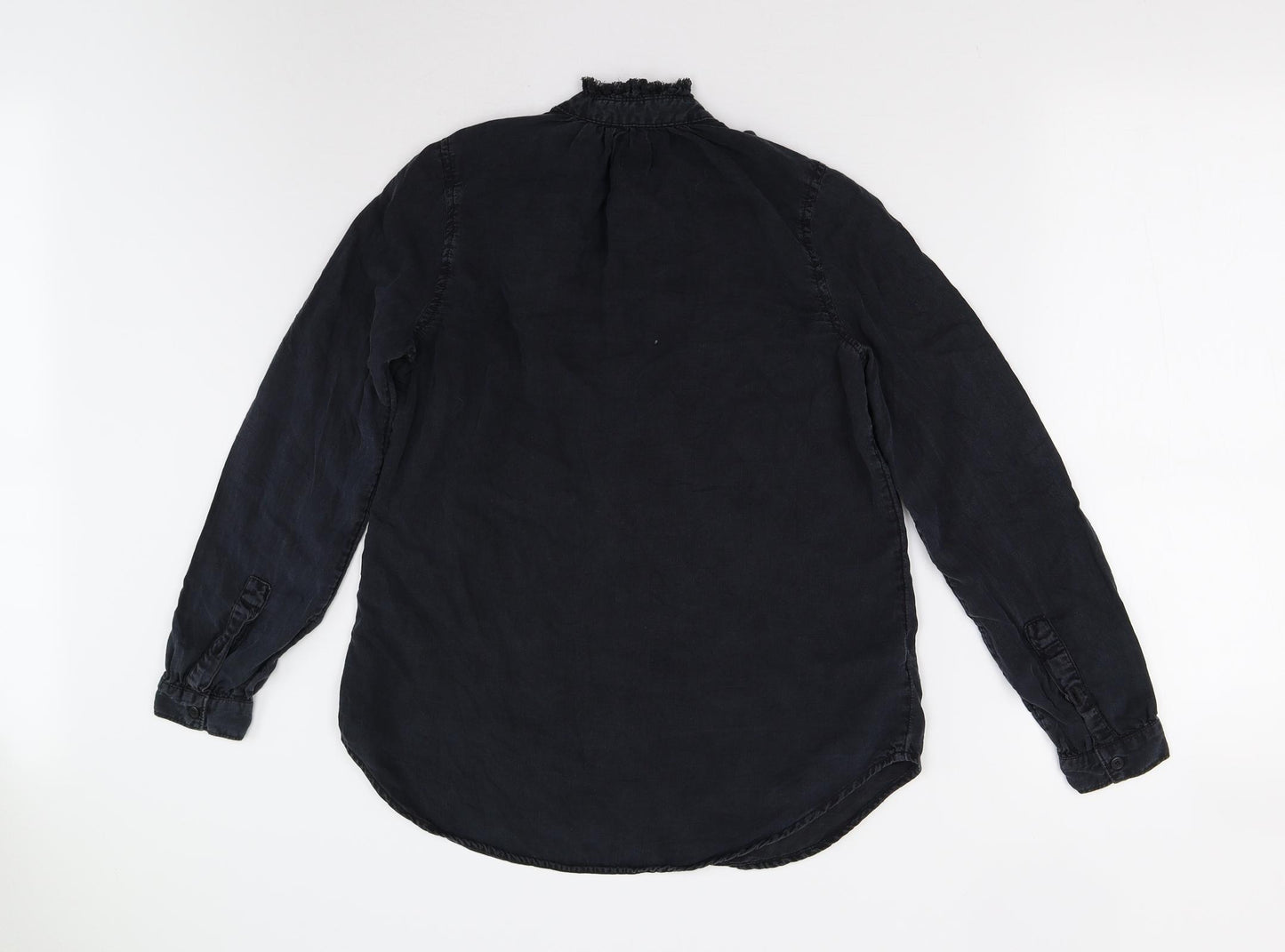 Gap Womens Black   Basic Button-Up Size S