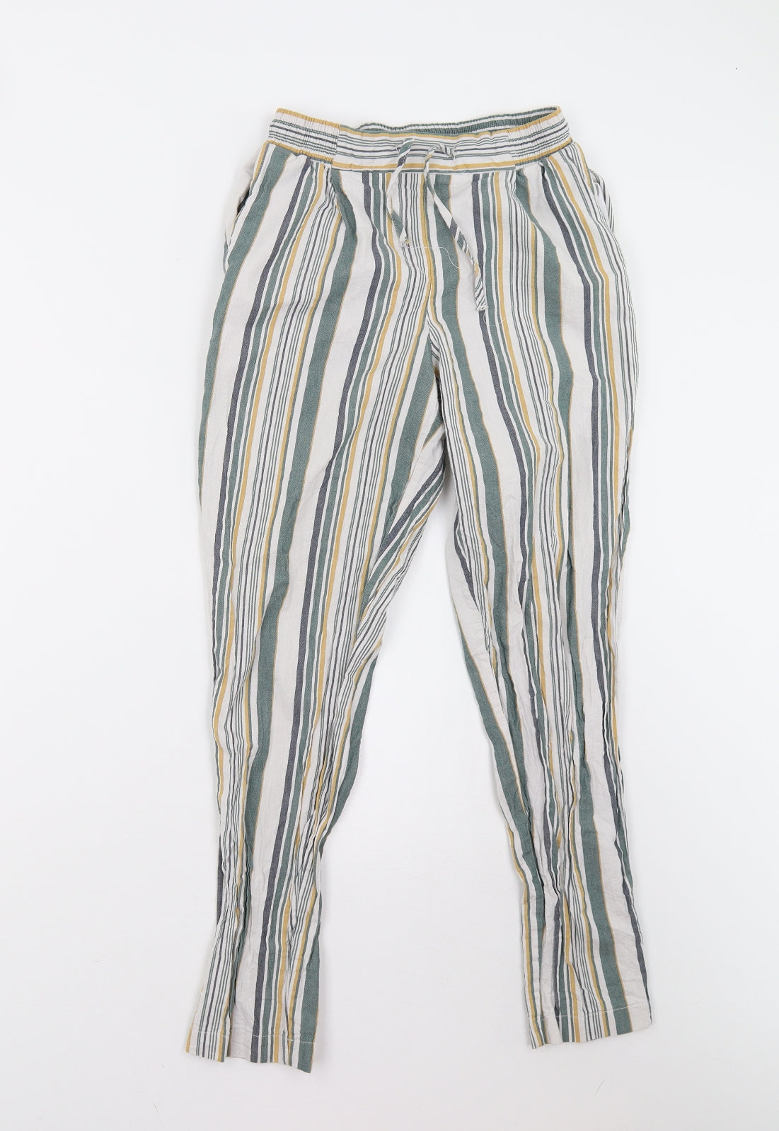 LCW Womens Multicoloured Striped  Trousers  Size 6 L26 in