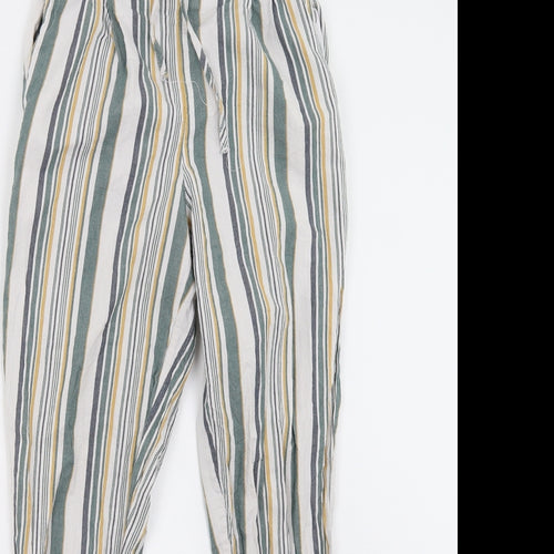 LCW Womens Multicoloured Striped  Trousers  Size 6 L26 in
