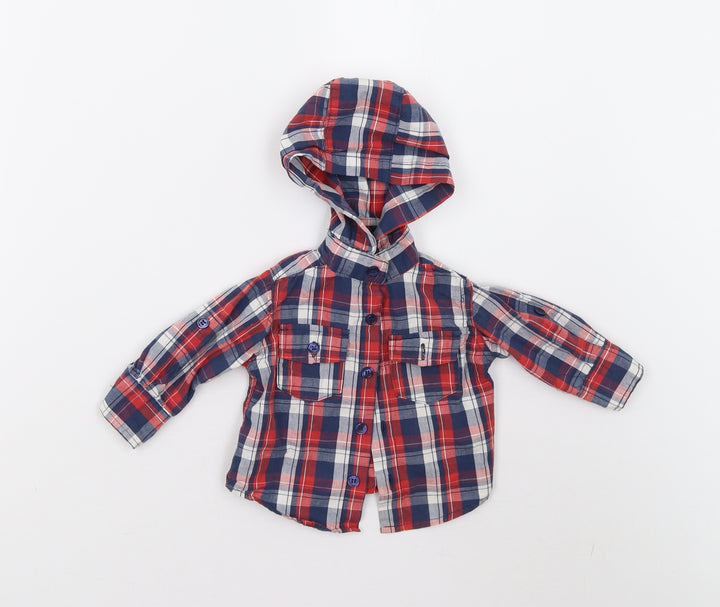 Primark Baby Multicoloured Check  Basic Button-Up Size 3-6 Months