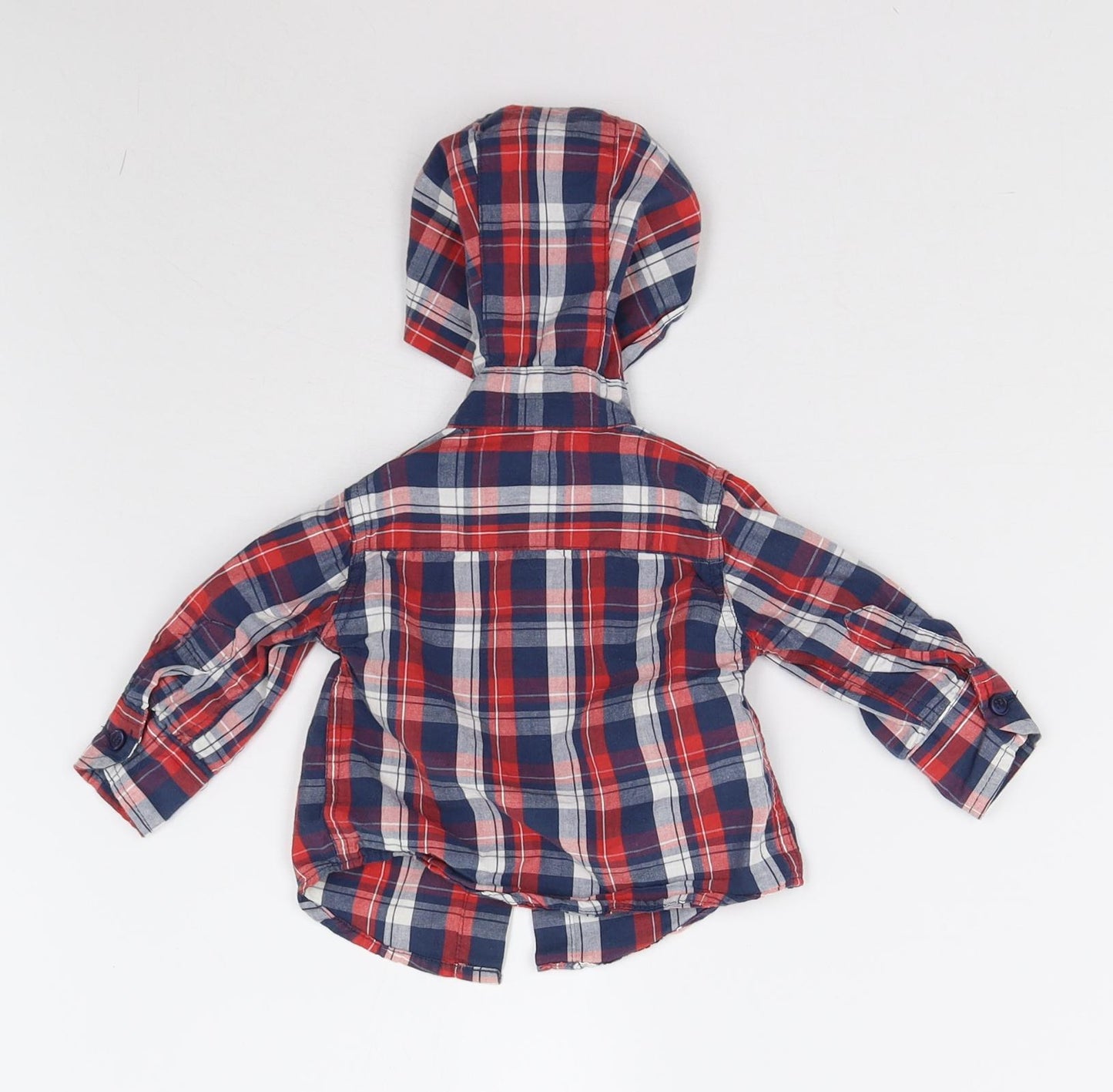 Primark Baby Multicoloured Check  Basic Button-Up Size 3-6 Months
