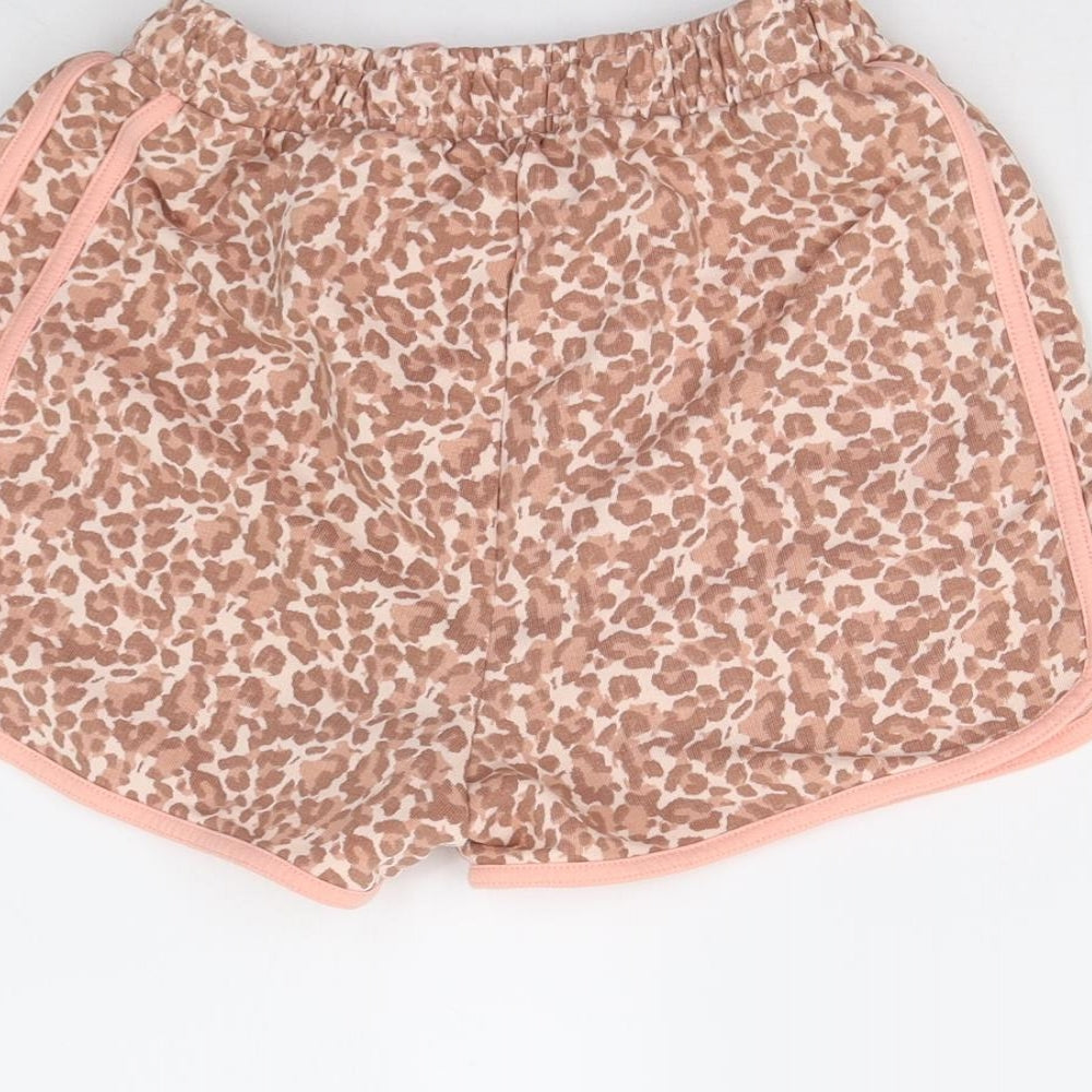 George Girls Multicoloured Animal Print  Hot Pants Shorts Size 12-13 Years