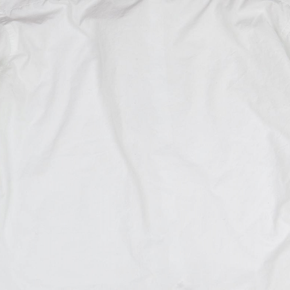 T. M. Lewin Mens White    Dress Shirt Size 18