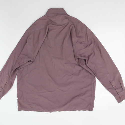 Martino Mens Purple    Button-Up Size 40