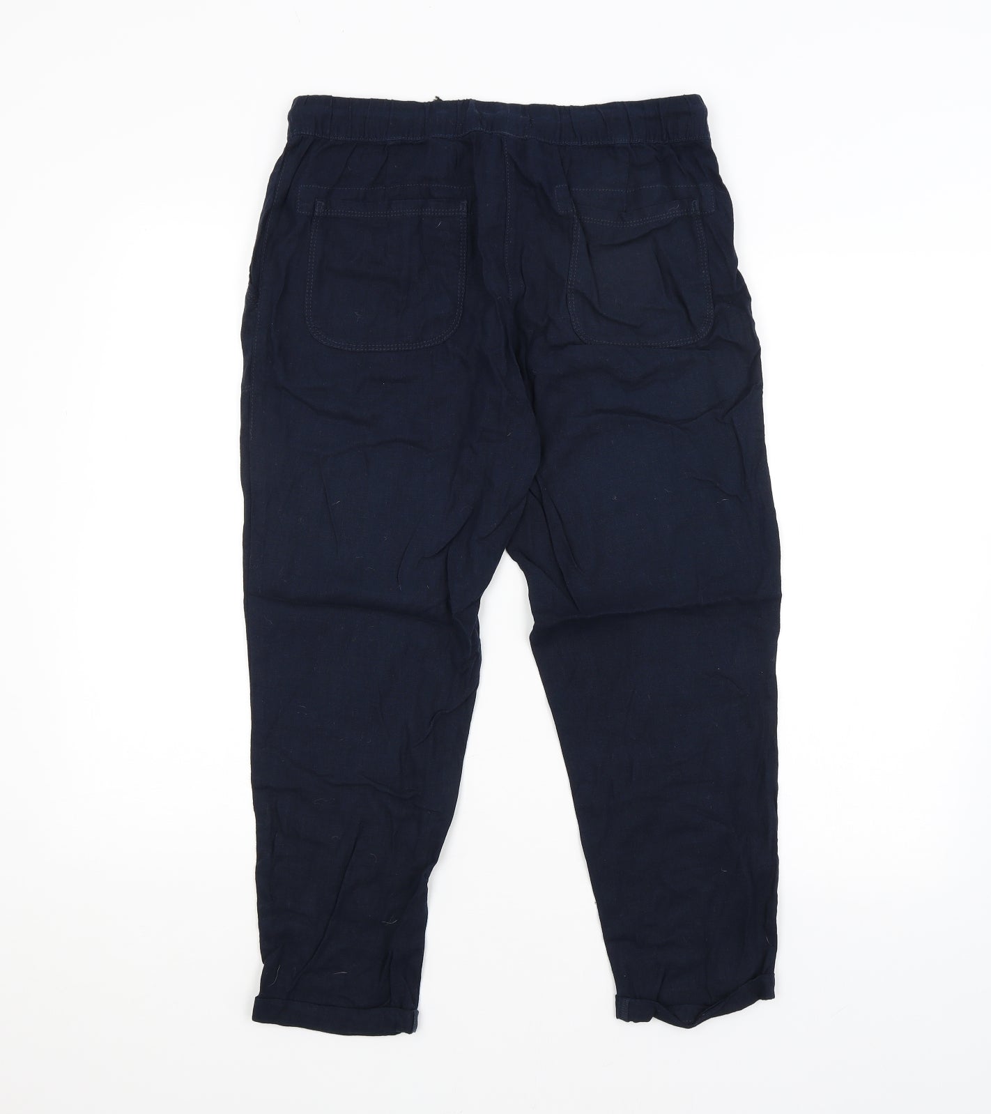 Debenhams Womens Blue   Trousers  Size 10 L23 in