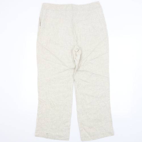 CC Womens Beige   Trousers  Size 14 L27 in