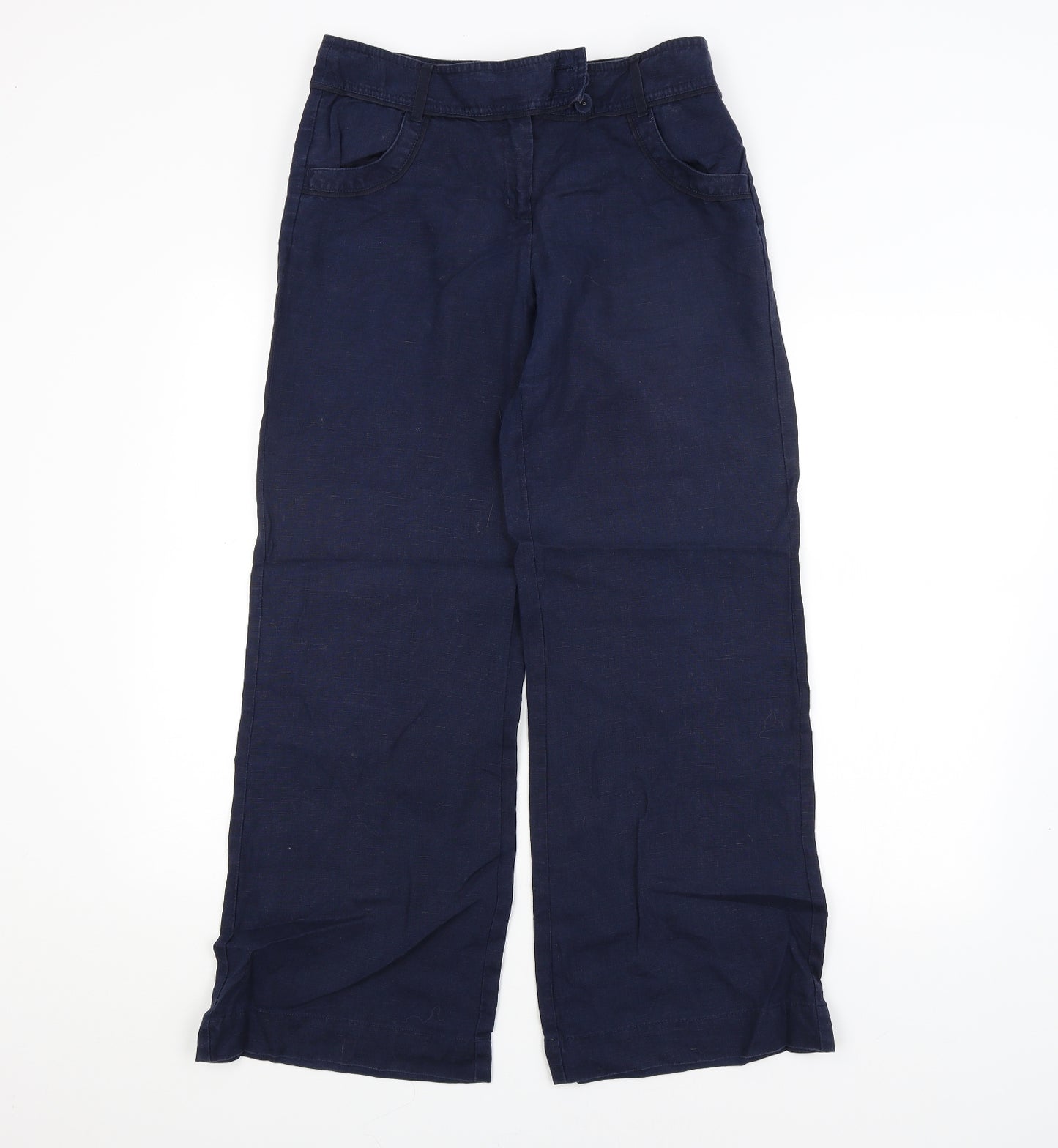 Monsoon Womens Blue   Trousers  Size 12 L28 in