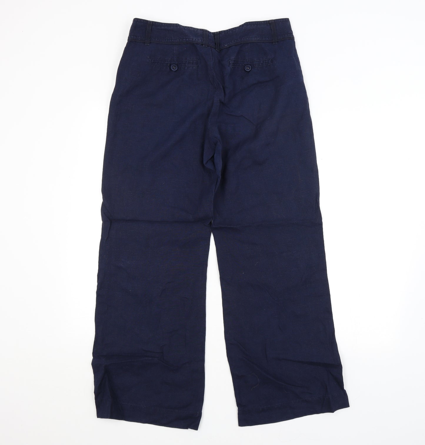 Monsoon Womens Blue   Trousers  Size 12 L28 in