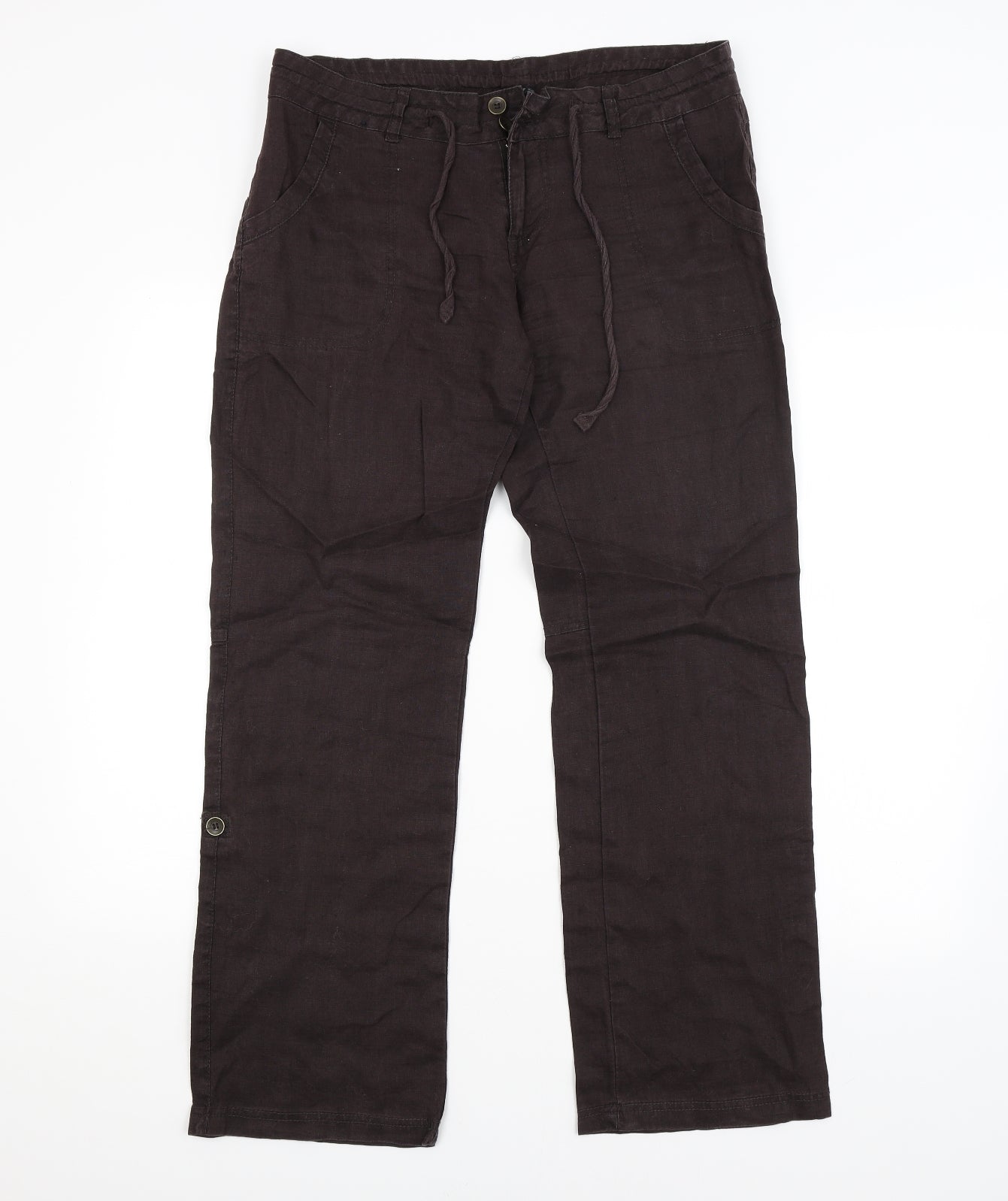 Atmosphere Womens Brown   Trousers  Size 10 L29 in