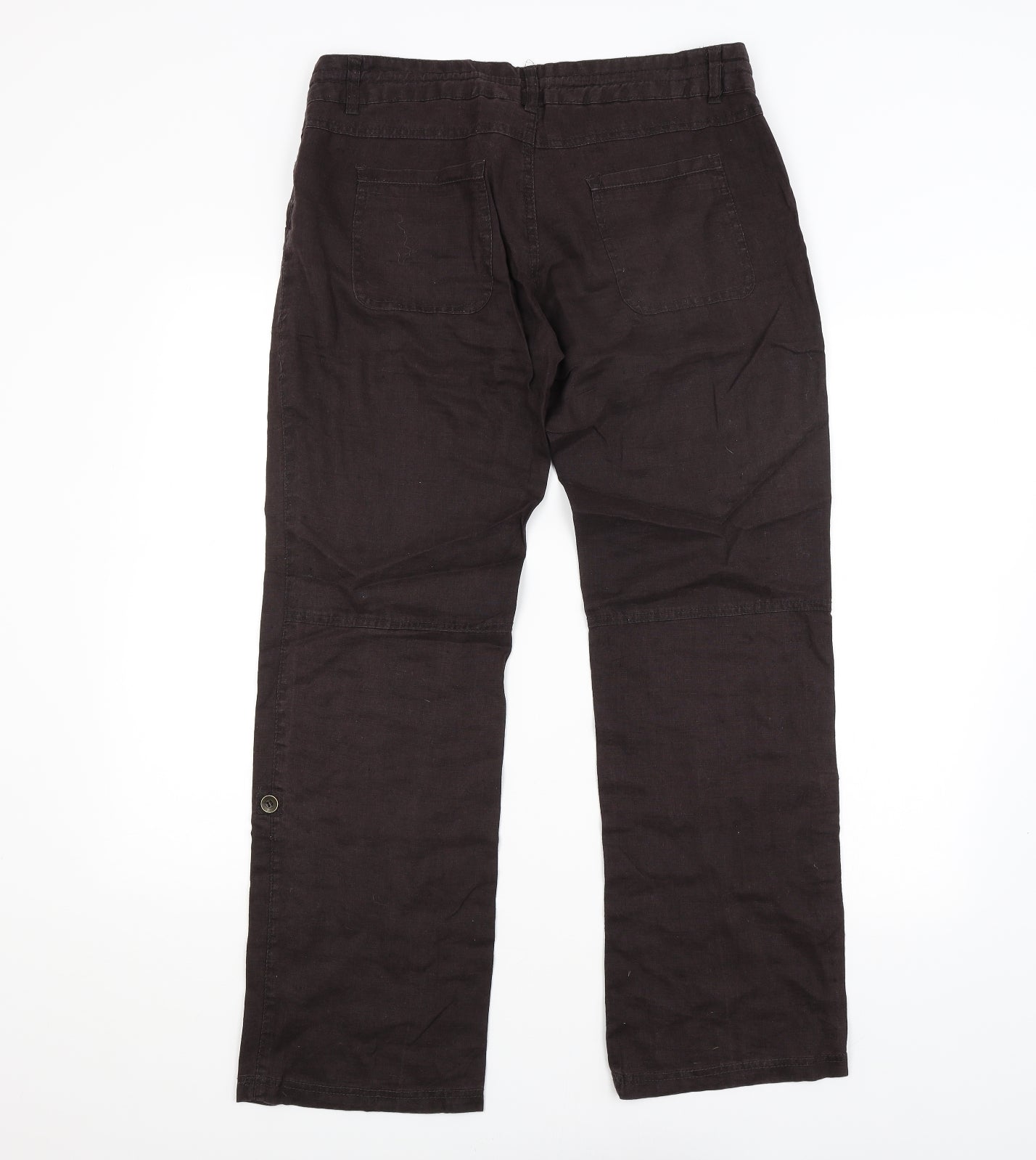 Atmosphere Womens Brown   Trousers  Size 10 L29 in