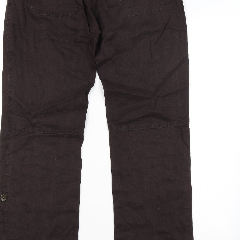 Atmosphere Womens Brown   Trousers  Size 10 L29 in