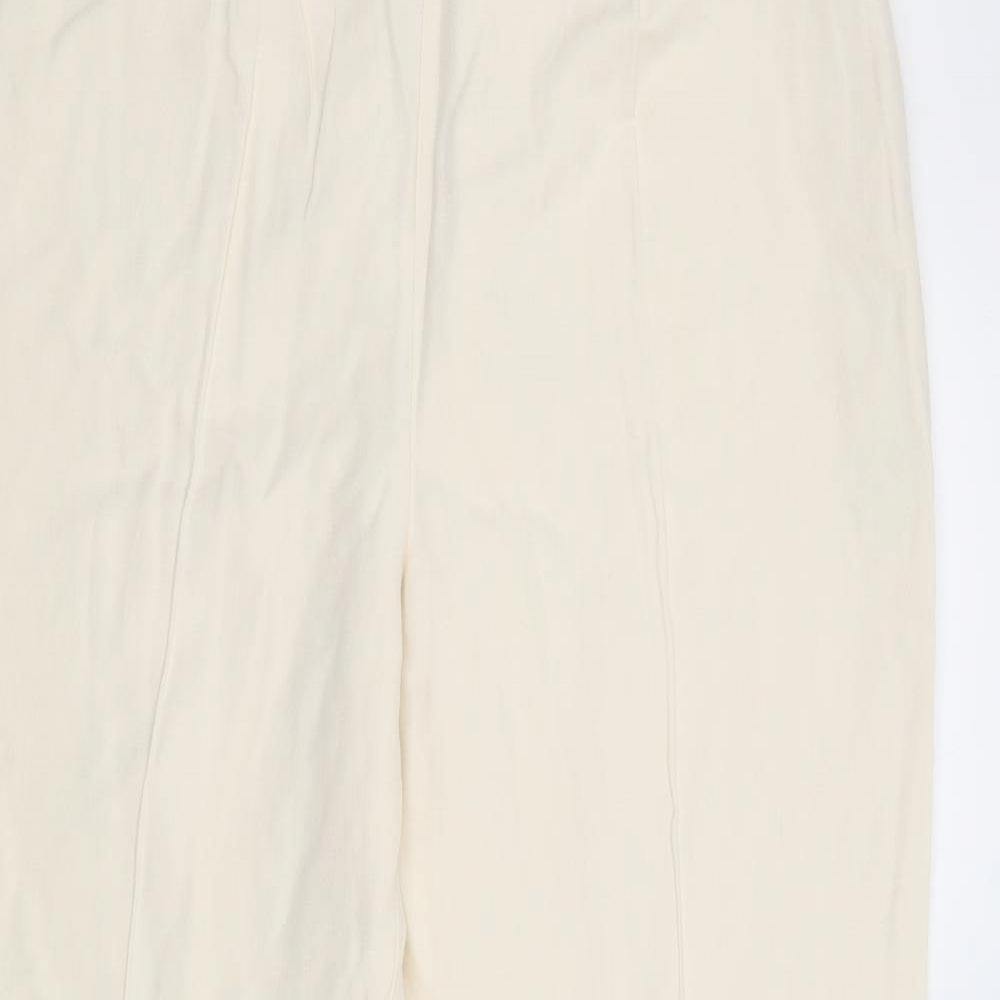 Phase Eight Womens White   Trousers  Size 14 L30 in