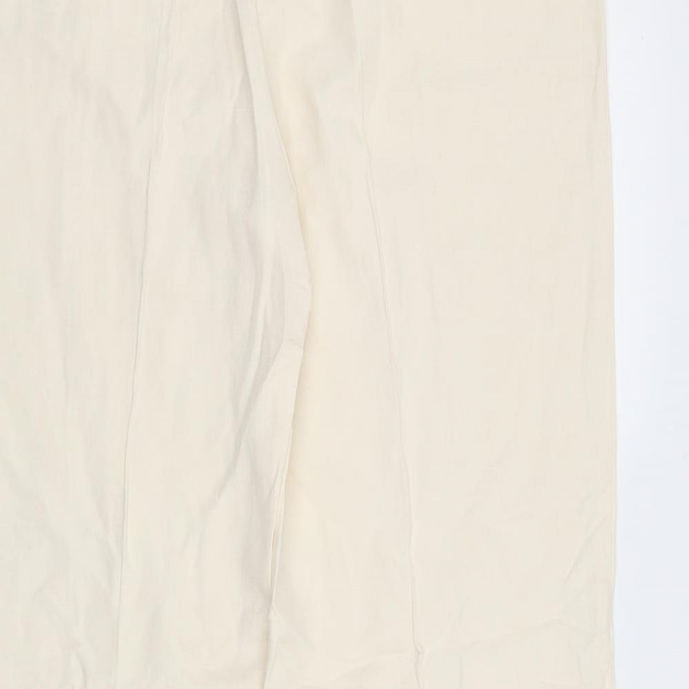 Phase Eight Womens White   Trousers  Size 14 L30 in