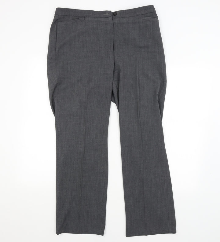GARDEUR Mens Grey Trousers L29 in