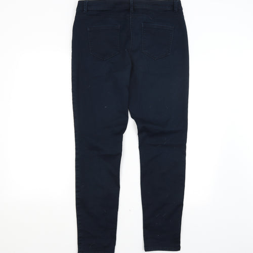 Wallis Womens Blue   Trousers  Size 16 L29 in