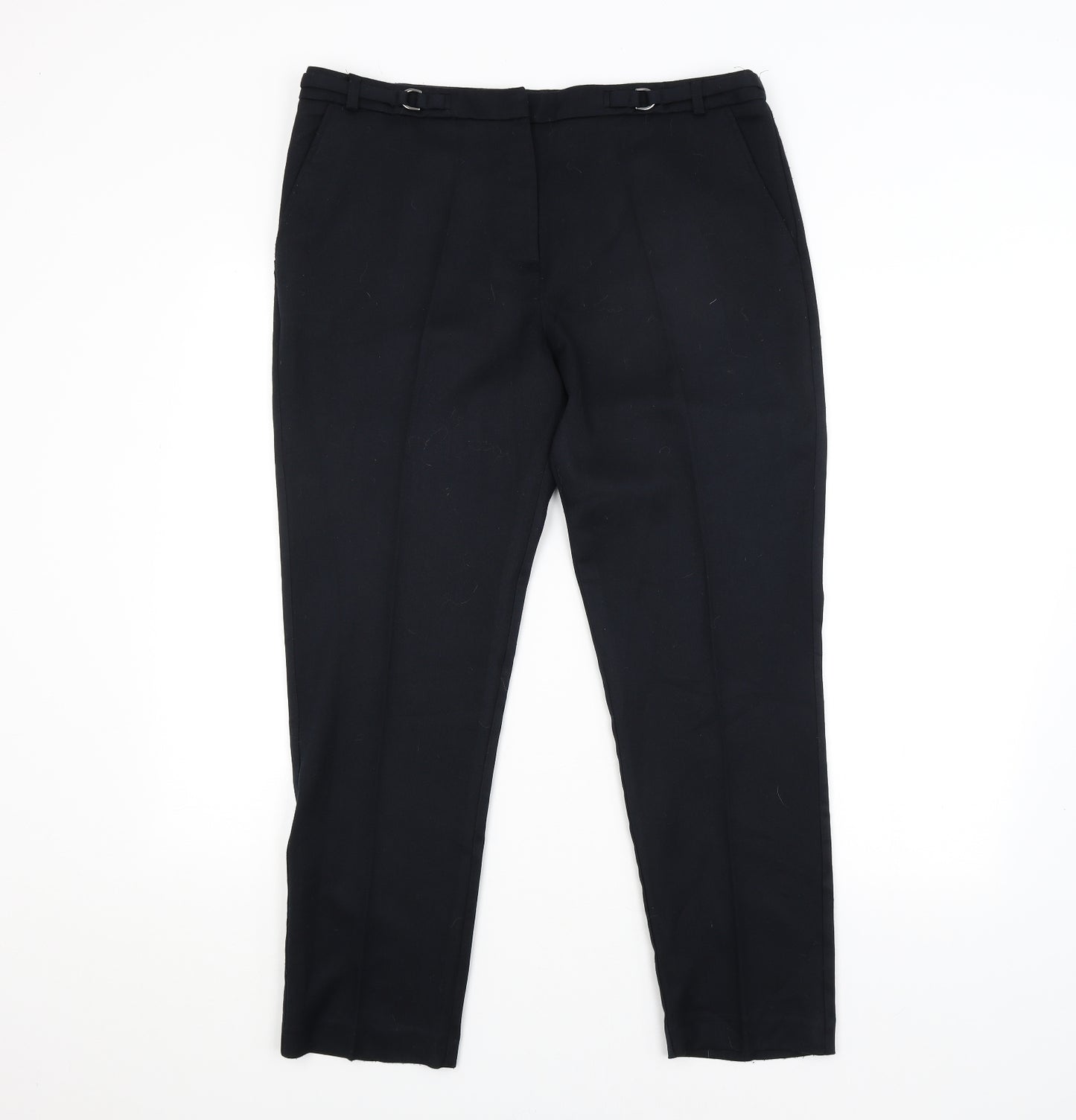 BE VERY Womens Blue   Trousers  Size 14 L25 in