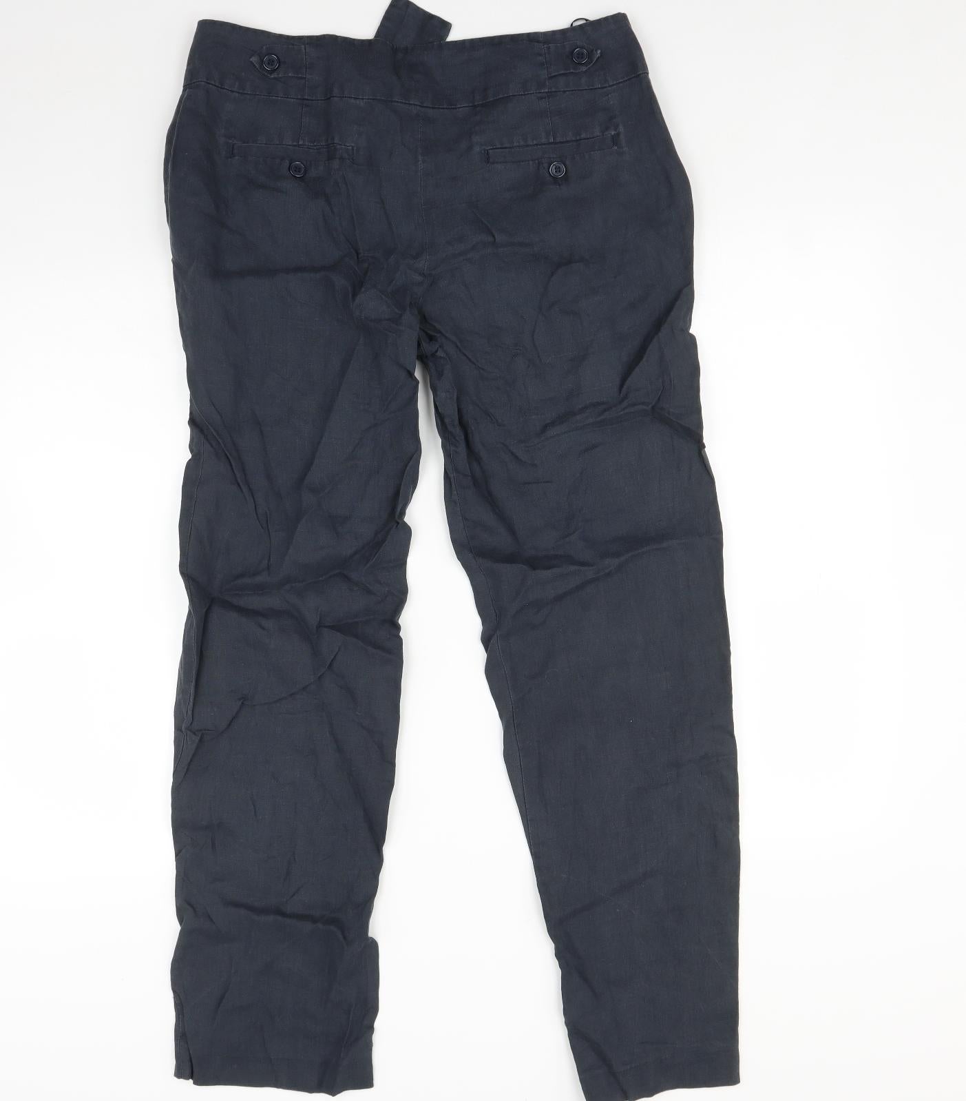 Great Plains Womens Blue   Trousers  Size 12 L29 in