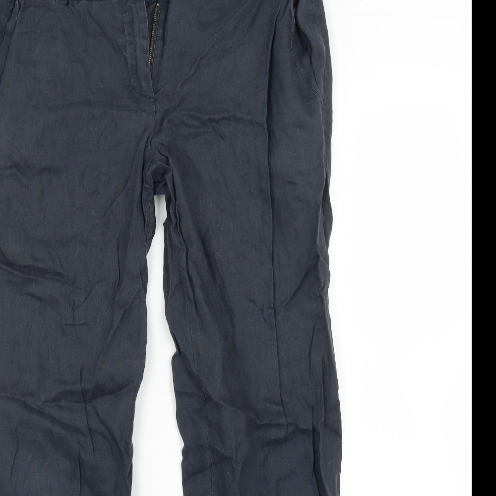 Great Plains Womens Blue   Trousers  Size 12 L29 in