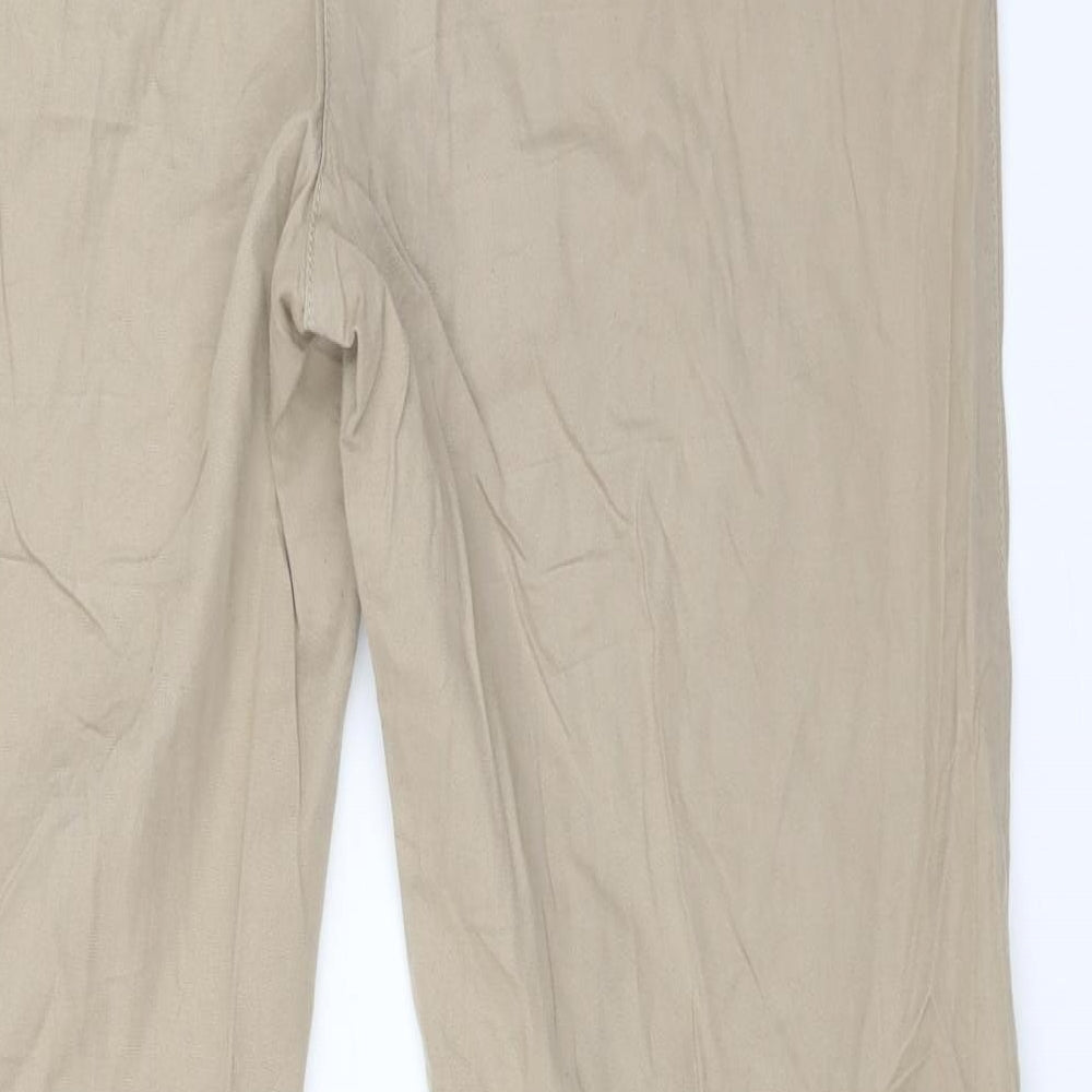 George Womens Beige   Trousers  Size 14 L30 in
