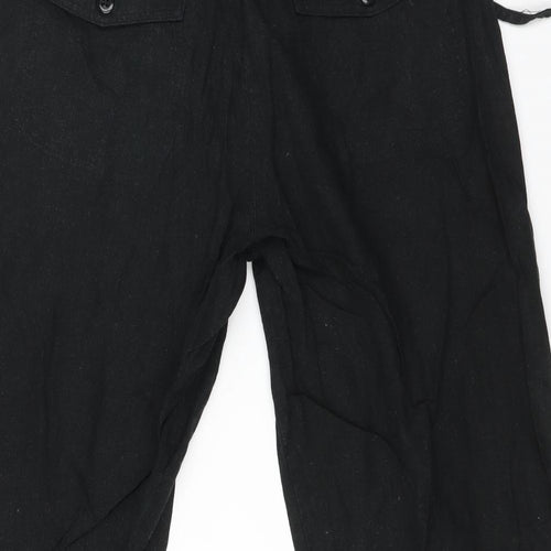 ethel Austin Womens Black   Trousers  Size 12 L21 in