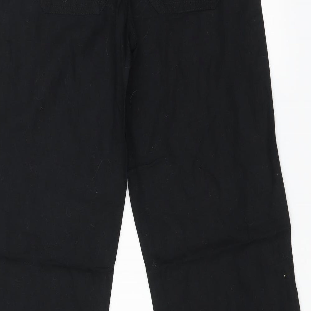 New Look Womens Black   Trousers  Size 8 L30 in